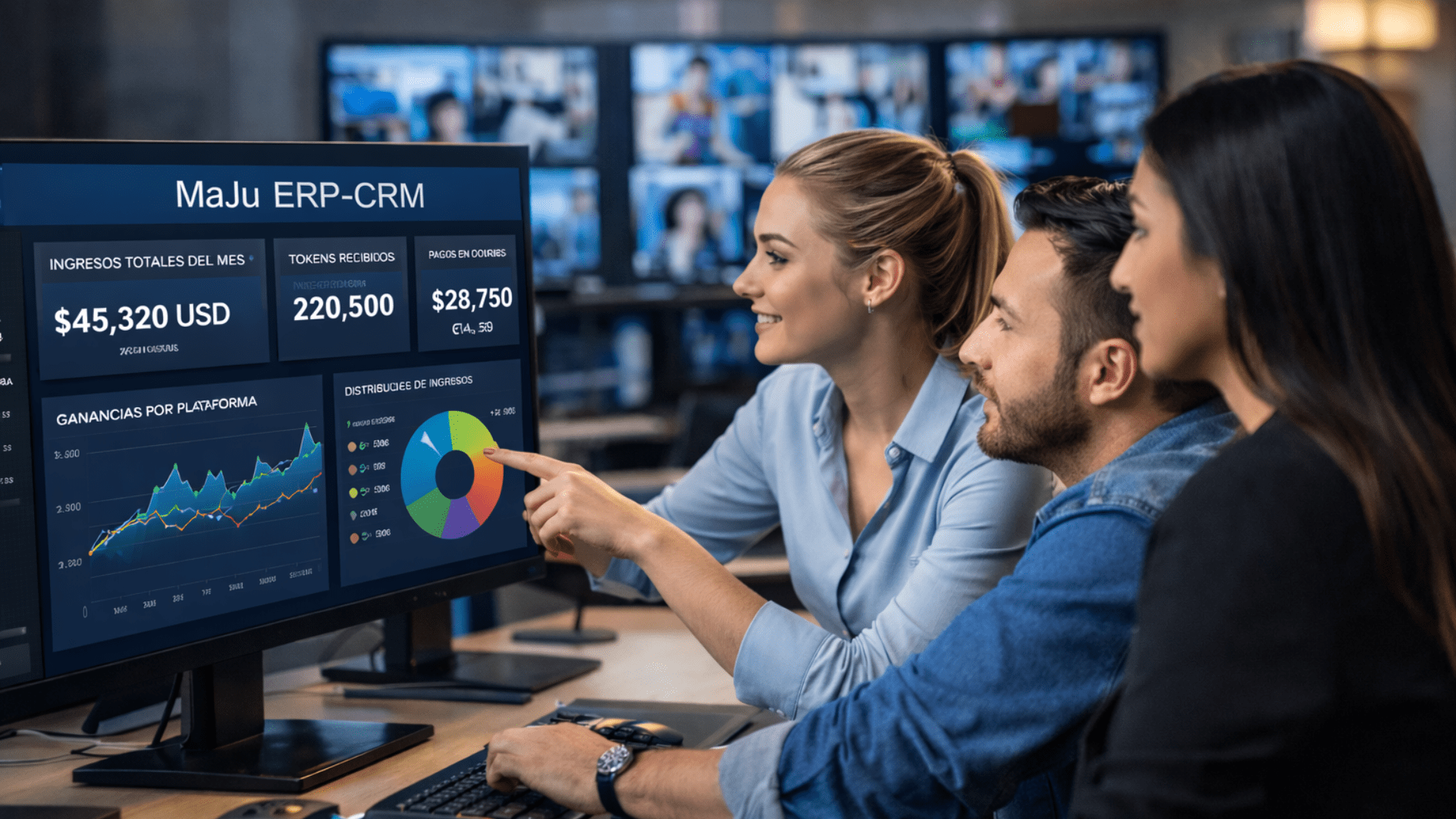 ERP para estudios webcam con integracion de pagos min